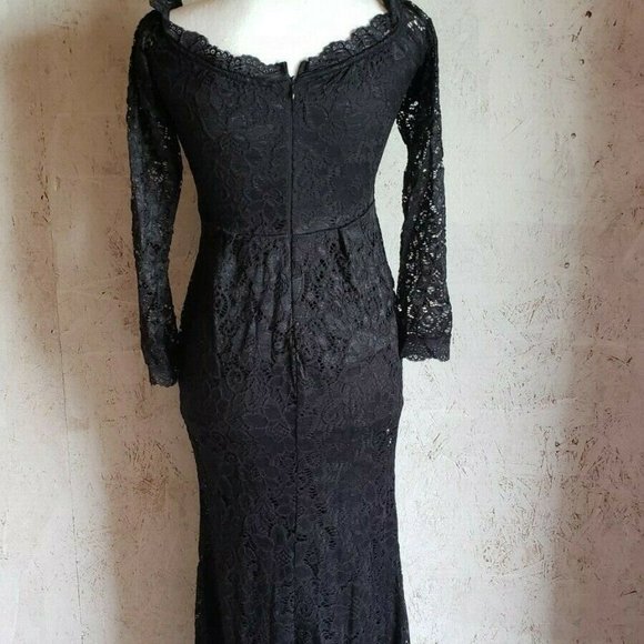 Made2envy Crochet Off Shoulder Maxi Evening Party - Picture 6 of 10